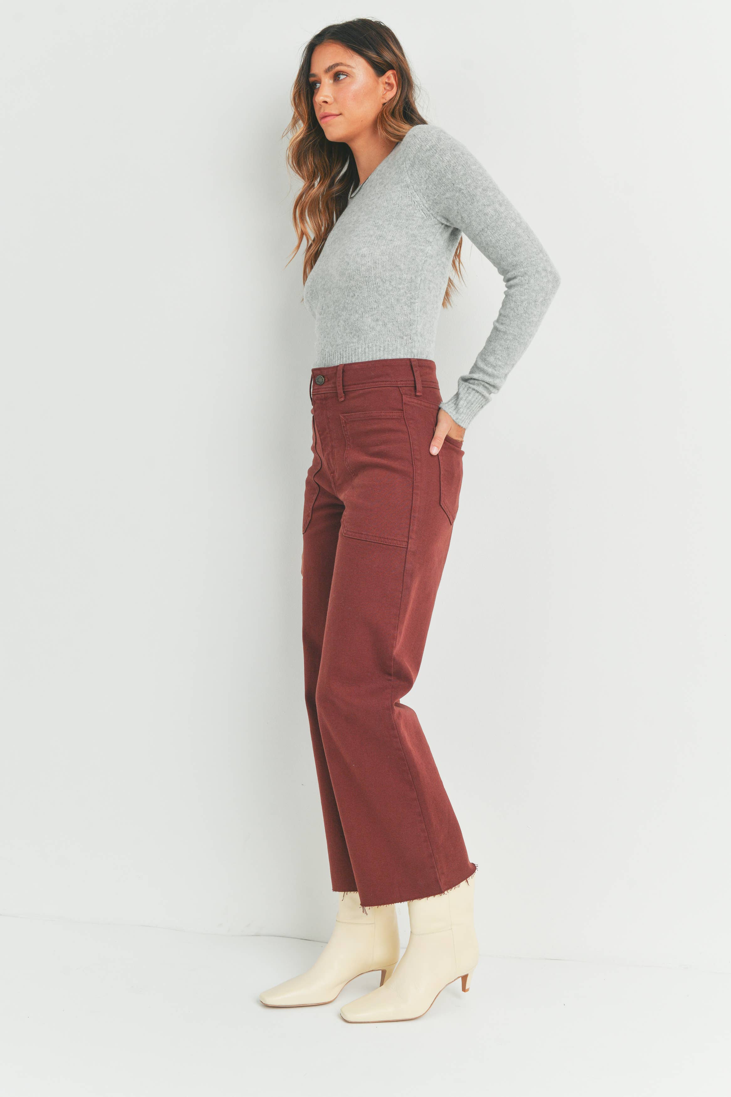 CINNAMON - High Rise Jeans