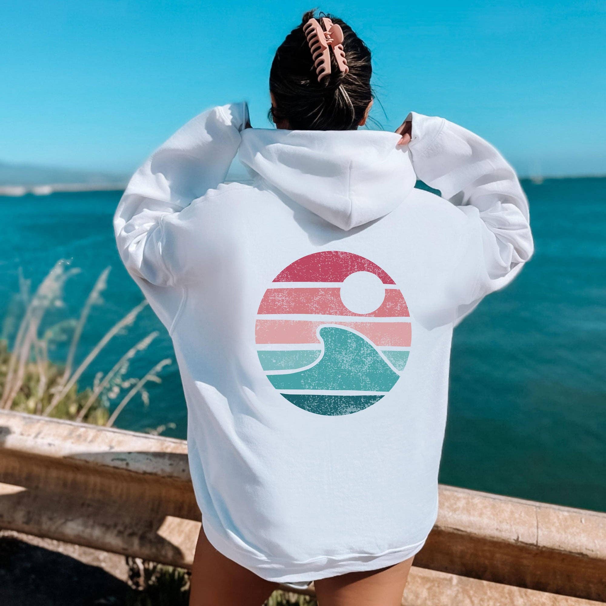 WAVE HOODIE - EXTENDED SIZES AVAILABLE