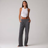 Womens French Terry Lounge Pant (Bone, Black, Grey)