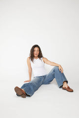 Madison Wide Leg Mid Rise (Highway 66) SUSTAINABLE DENIM